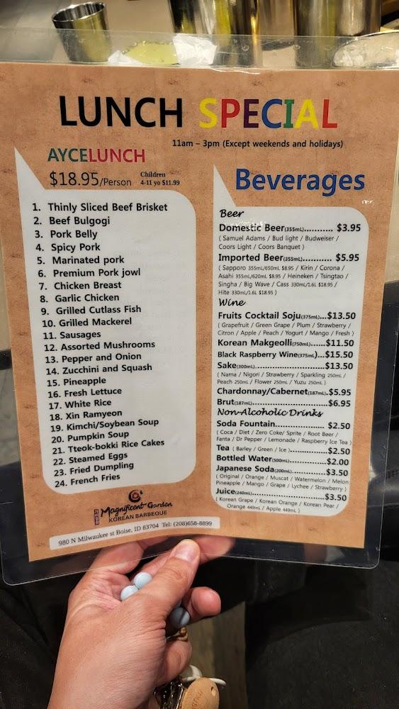 Magnificent Garden Menu image 3